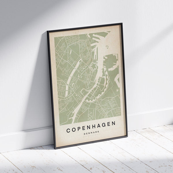 COPENHAGEN MAP POSTER