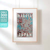 SAKURA CHERRY BLOSSOMS NAGOYA POSTER | Limited Edition | Original Design by Alecse™ | Vintage Travel Poster Series