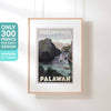 PALAWAN PHILIPPINES POSTER | Limited Edition | Original Design by Alecse™ | Vintage Travel Poster Series