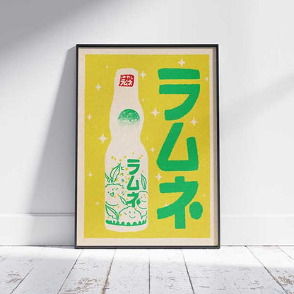 Affiche de Limonade Ramune Yuzu