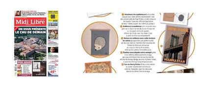 Manhattan Poster Brücke Perspektive