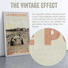 Texture of the half-tone effect in the Le Pouliguen poster by Alecse