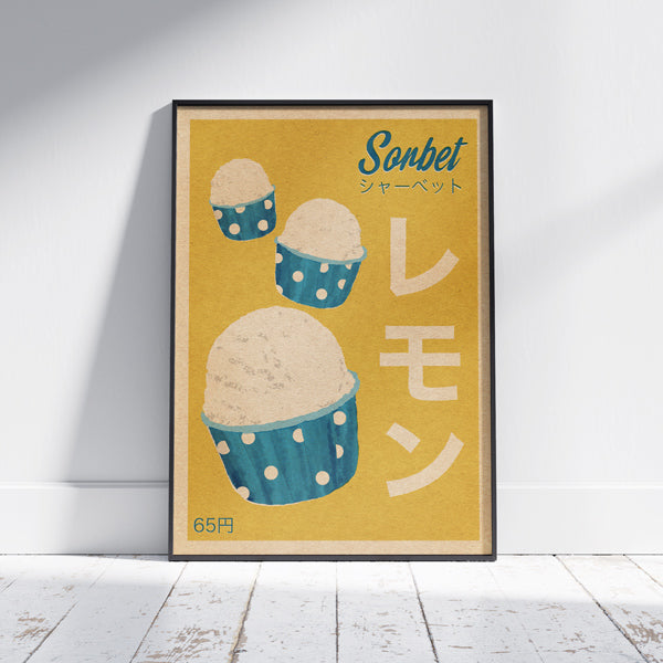 Zitronensorbet Poster