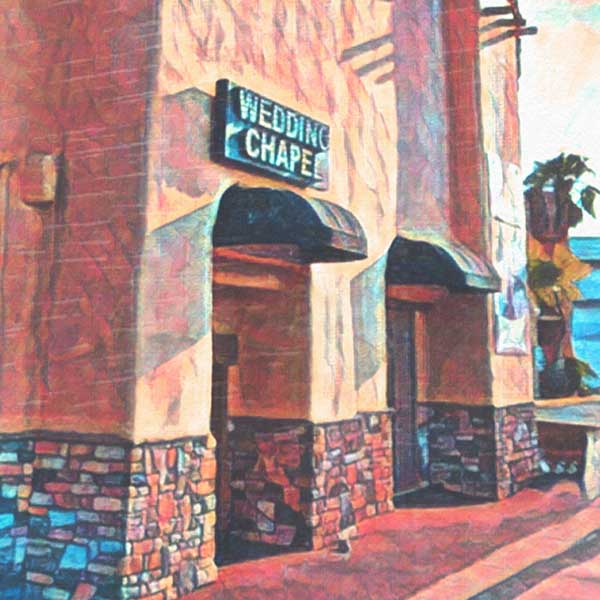 Viva Las Vegas Chapel Poster